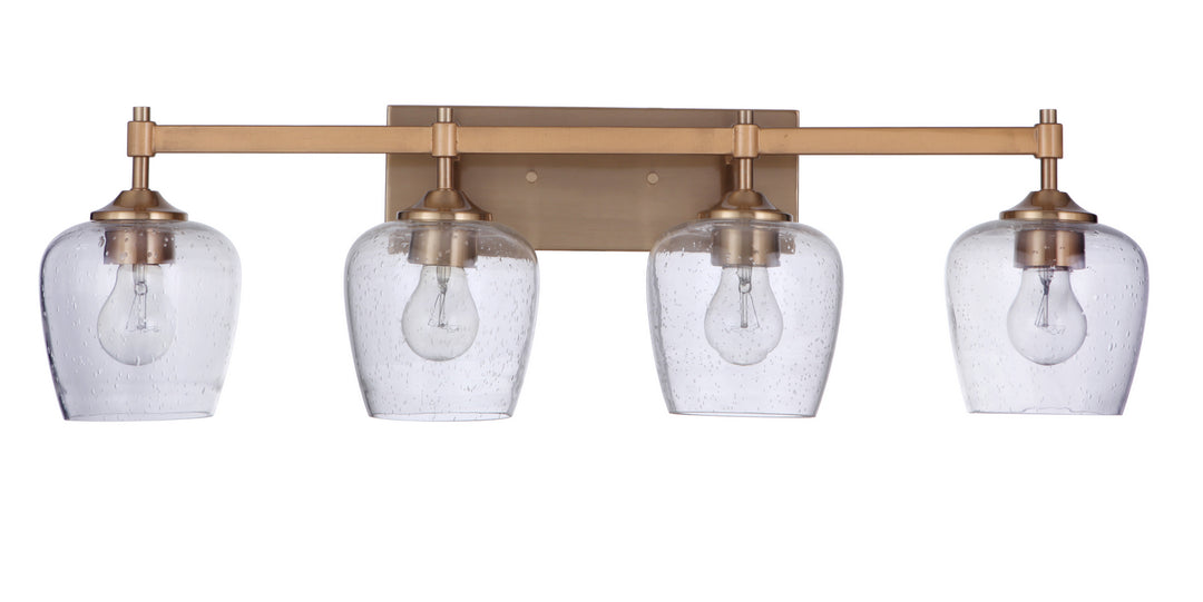 Craftmade Canada - 12430SB4 - Four Light Vanity - Stellen - Satin Brass