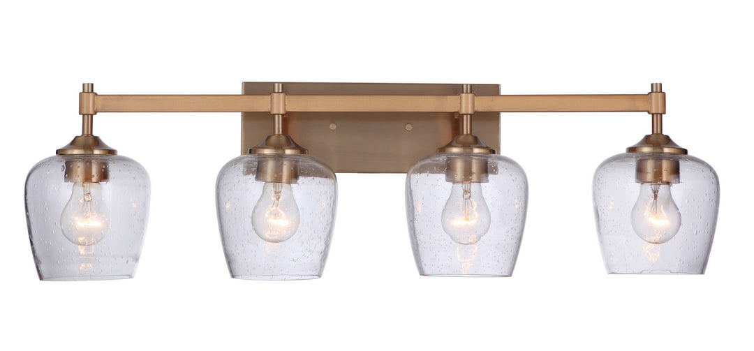 Craftmade Canada - 12430SB4 - Four Light Vanity - Stellen - Satin Brass