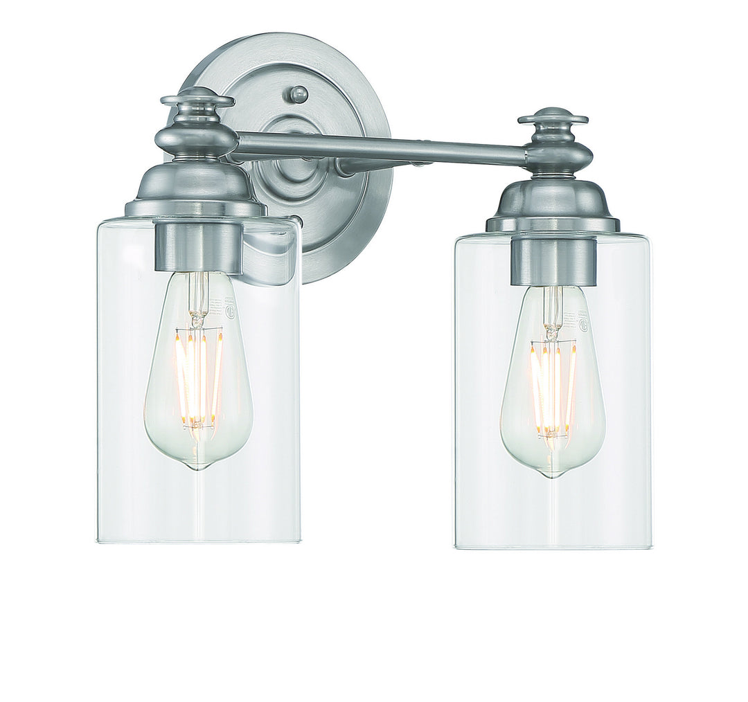 Craftmade Canada - 49802-BNK-C - Two Light Vanity - Dardyn - Brushed Polished Nickel