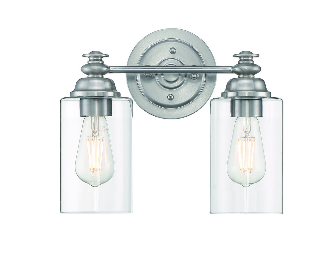 Craftmade Canada - 49802-BNK-C - Two Light Vanity - Dardyn - Brushed Polished Nickel