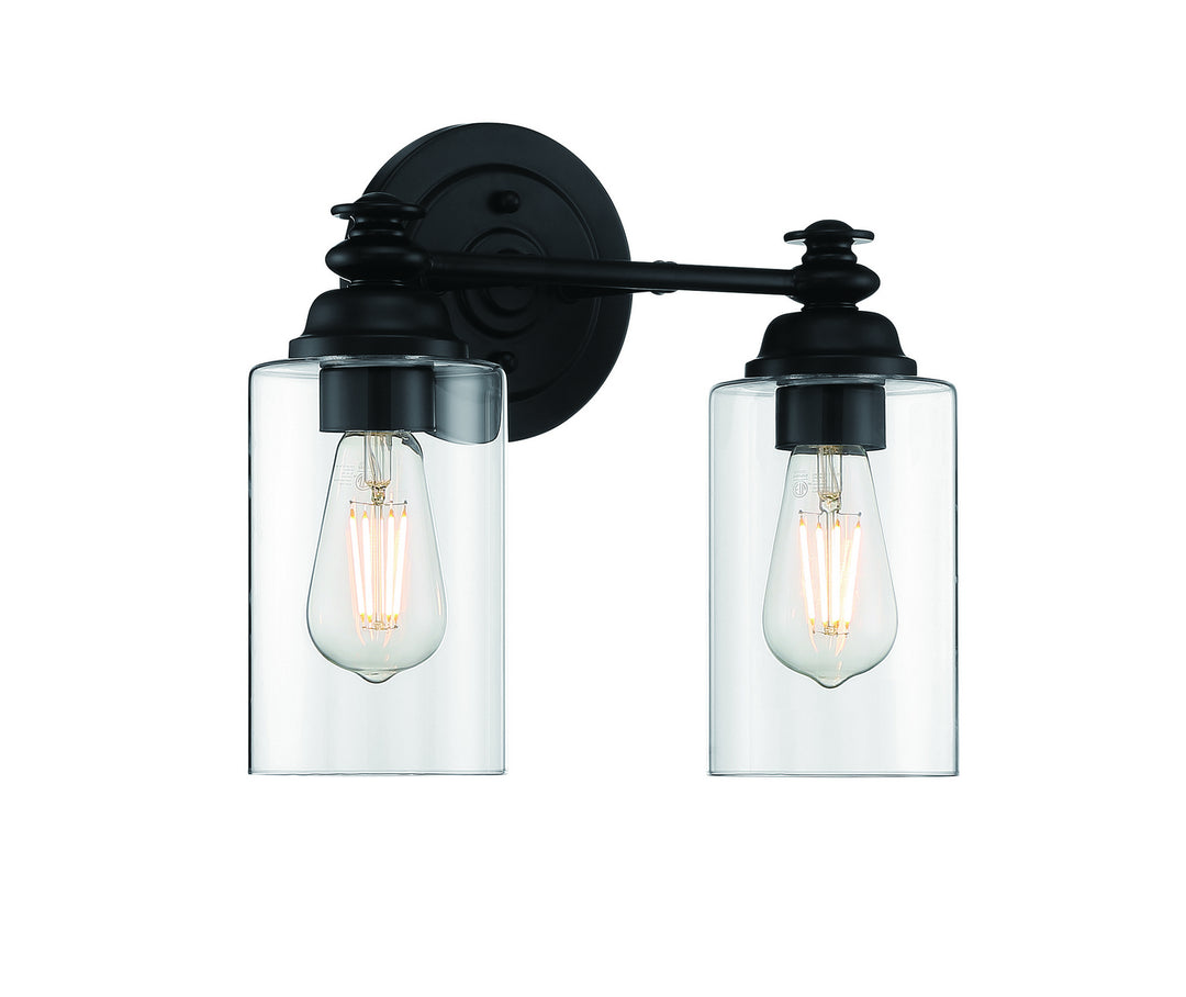Craftmade Canada - 49802-FB-C - Two Light Vanity - Dardyn - Flat Black