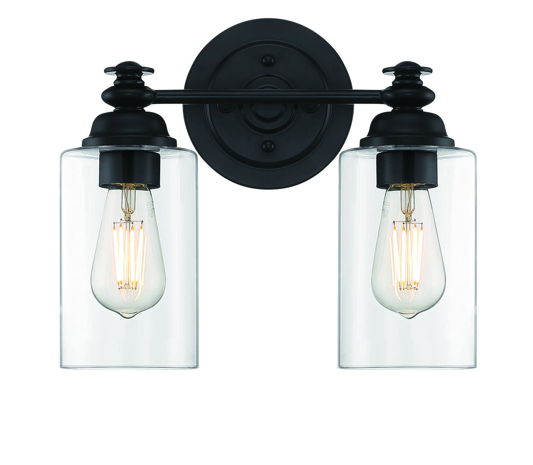 Craftmade Canada - 49802-FB-C - Two Light Vanity - Dardyn - Flat Black