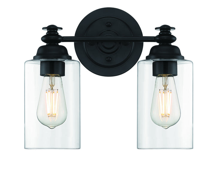 Craftmade Canada - 49802-FB-C - Two Light Vanity - Dardyn - Flat Black