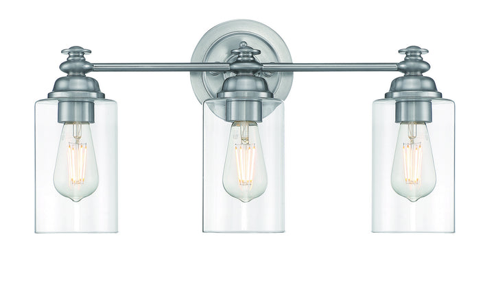 Craftmade Canada - 49803-BNK-C - Three Light Vanity - Dardyn - Brushed Polished Nickel