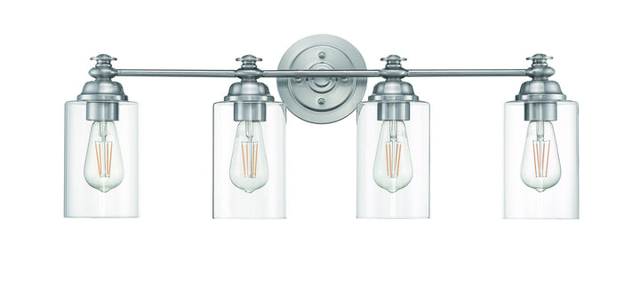 Craftmade Canada - 49804-BNK-C - Four Light Vanity - Dardyn - Brushed Polished Nickel