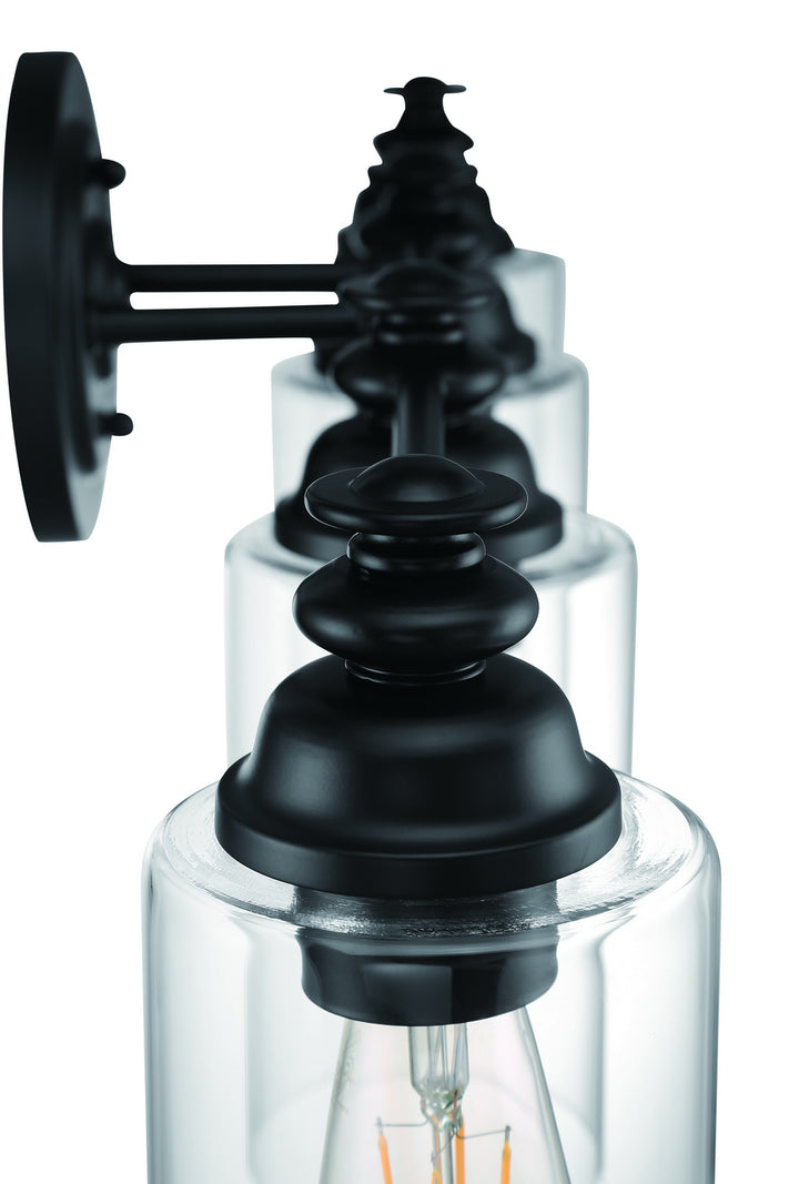 Craftmade Canada - 49804-FB-C - Four Light Vanity - Dardyn - Flat Black