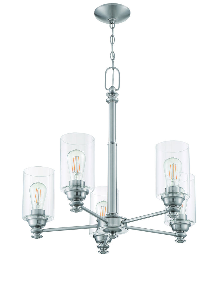 Craftmade Canada - 49825-BNK-C - Five Light Chandelier - Dardyn - Brushed Polished Nickel