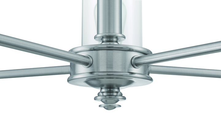 Craftmade Canada - 49825-BNK-C - Five Light Chandelier - Dardyn - Brushed Polished Nickel