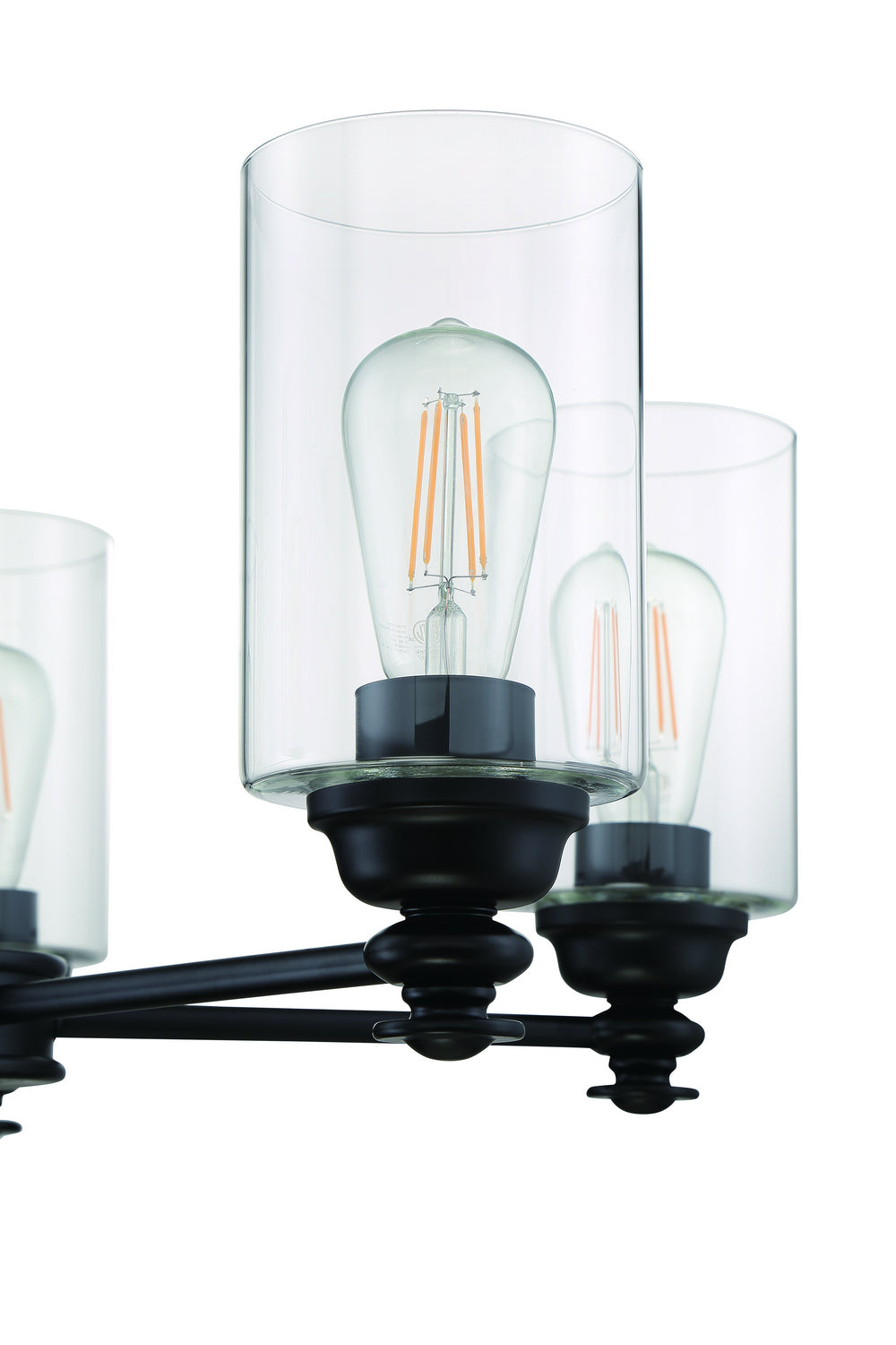 Craftmade Canada - 49825-FB-C - Five Light Chandelier - Dardyn - Flat Black