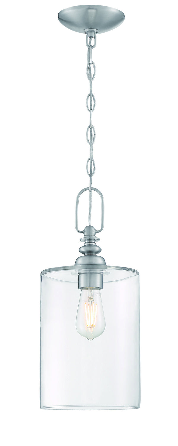 Craftmade Canada - 49891-BNK-C - One Light Mini Pendant - Dardyn - Brushed Polished Nickel