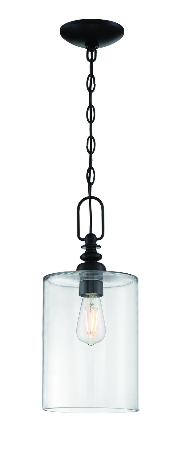 Craftmade Canada - 49891-FB-C - One Light Mini Pendant - Dardyn - Flat Black
