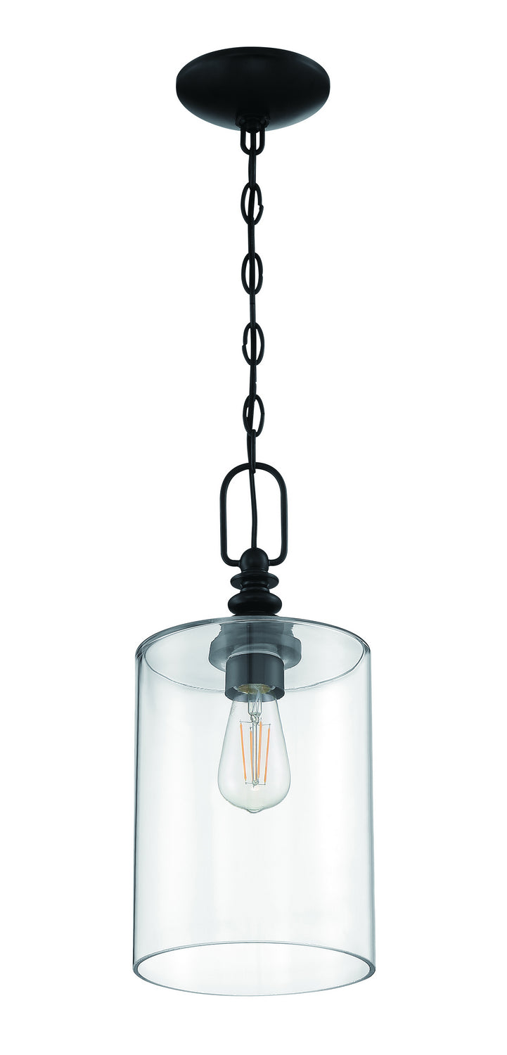 Craftmade Canada - 49891-FB-C - One Light Mini Pendant - Dardyn - Flat Black