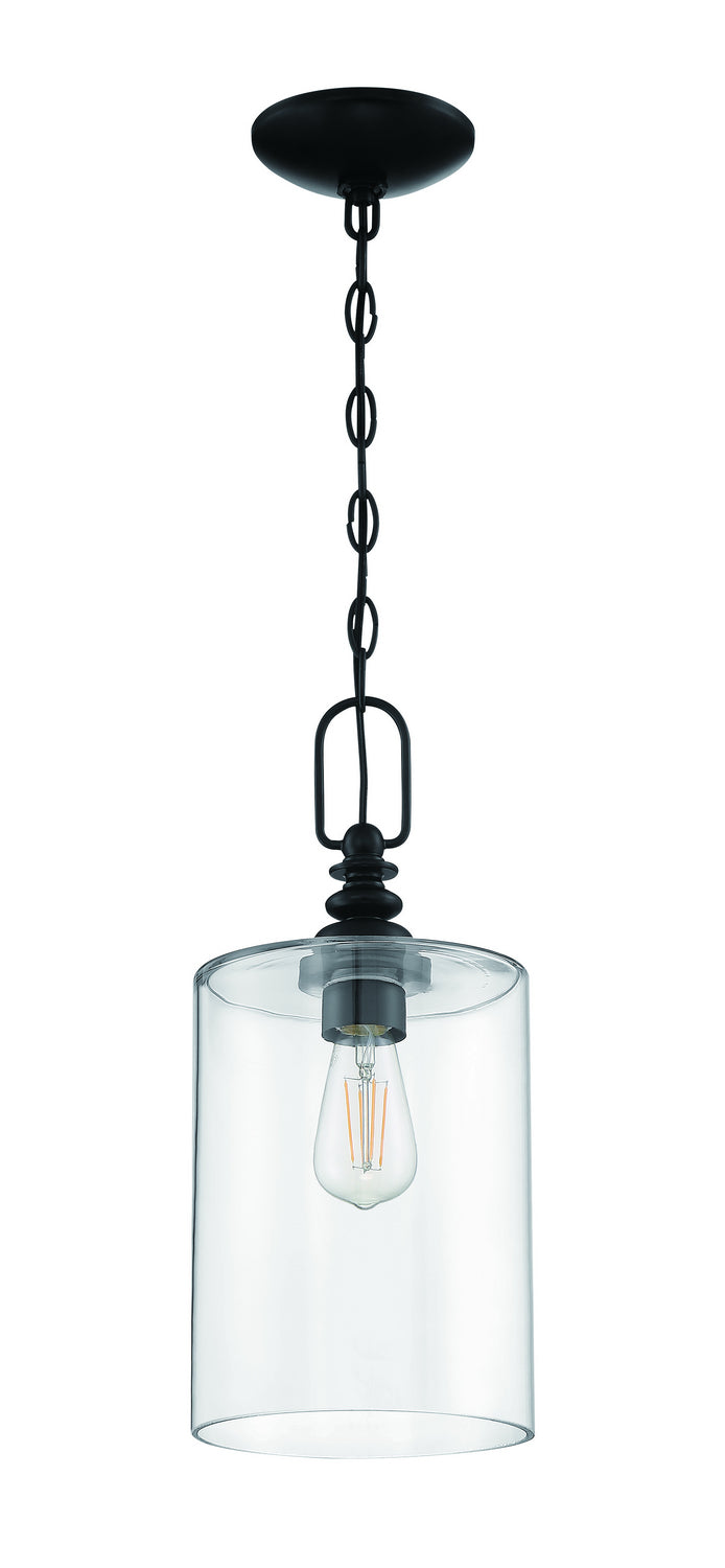 Craftmade Canada - 49891-FB-C - One Light Mini Pendant - Dardyn - Flat Black