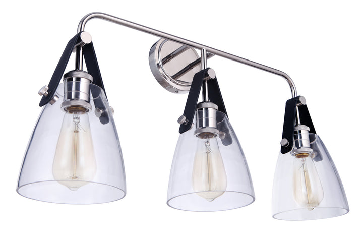 Craftmade Canada - 51303-PLN - Three Light Vanity - Hagen - Polished Nickel