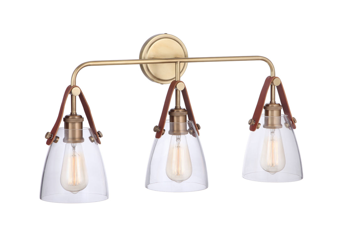 Craftmade Canada - 51303-VB - Three Light Vanity - Hagen - Vintage Brass