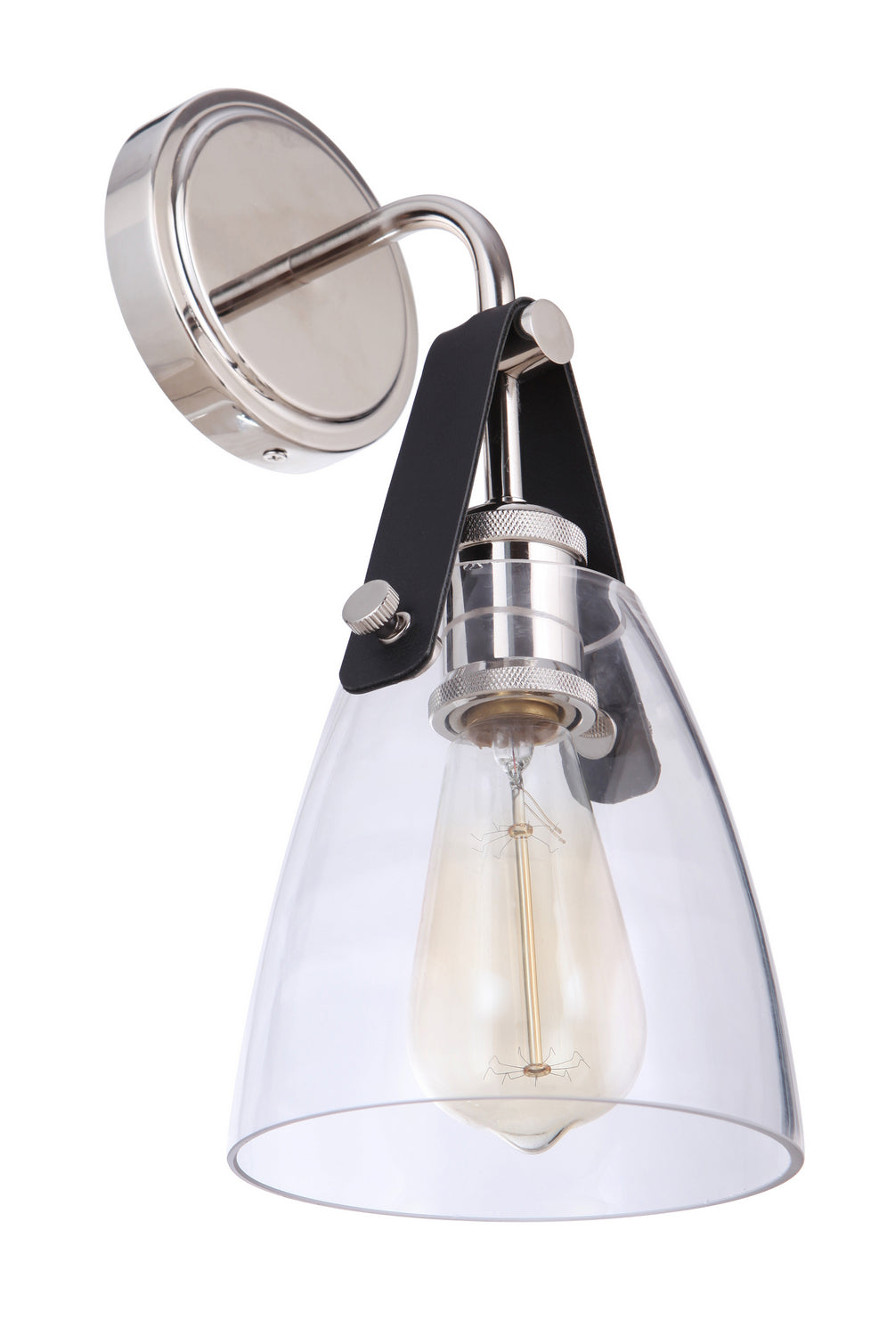 Craftmade Canada - 51361-PLN - One Light Wall Sconce - Hagen - Polished Nickel