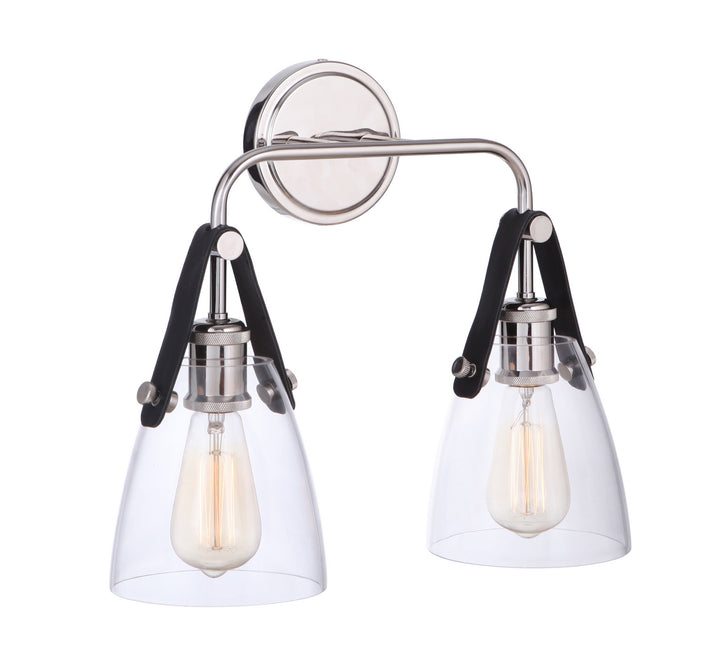 Craftmade Canada - 51362-PLN - Two Light Wall Sconce - Hagen - Polished Nickel