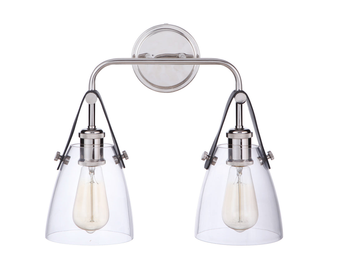 Craftmade Canada - 51362-PLN - Two Light Wall Sconce - Hagen - Polished Nickel