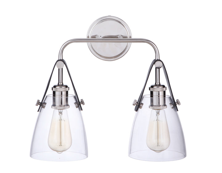 Craftmade Canada - 51362-PLN - Two Light Wall Sconce - Hagen - Polished Nickel