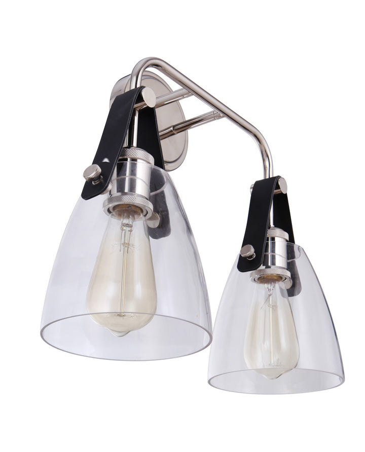 Craftmade Canada - 51362-PLN - Two Light Wall Sconce - Hagen - Polished Nickel