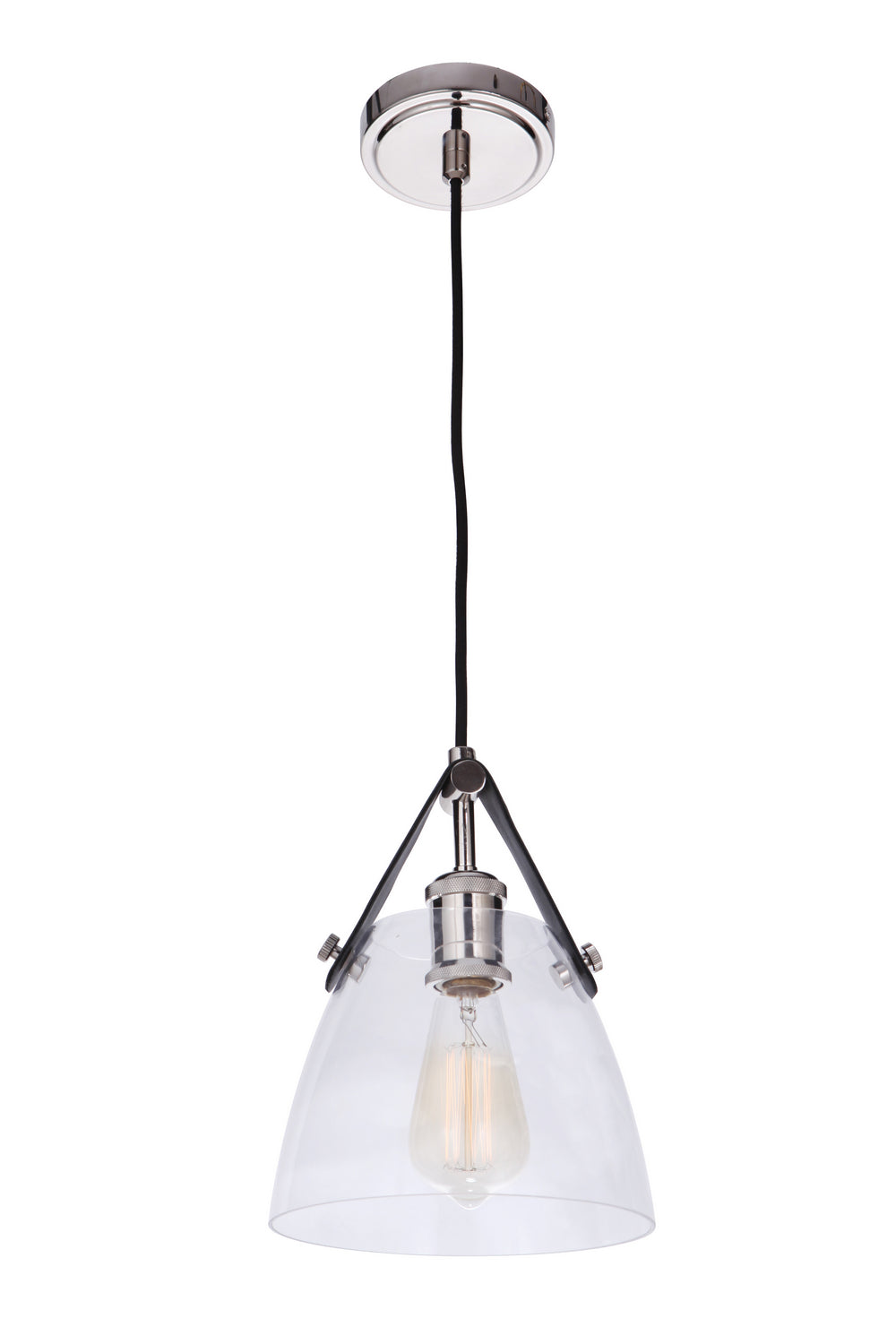 Craftmade Canada - 51391-PLN - One Light Pendant - Hagen - Polished Nickel