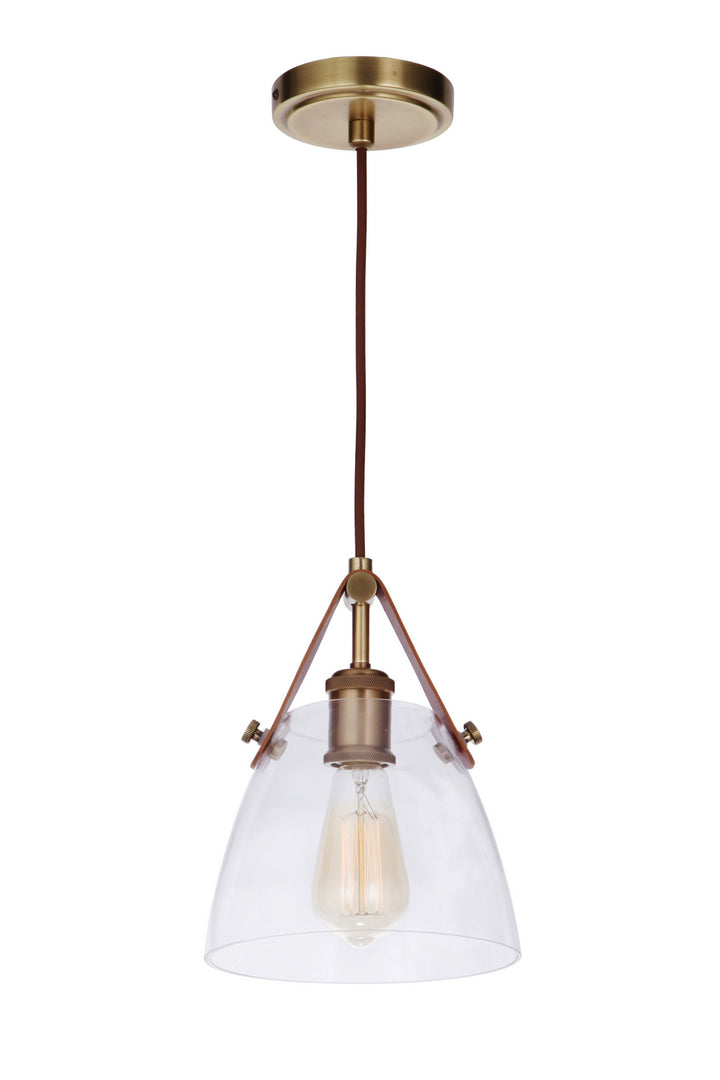 Craftmade Canada - 51391-VB - One Light Pendant - Hagen - Vintage Brass