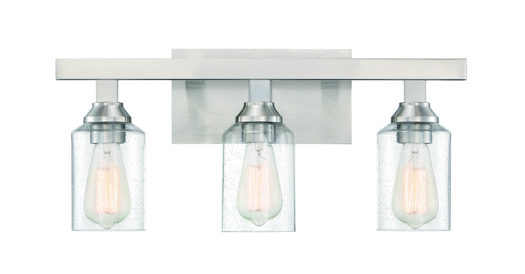 Craftmade Canada - 53103-BNK - Three Light Vanity - Chicago - Brushed Polished Nickel