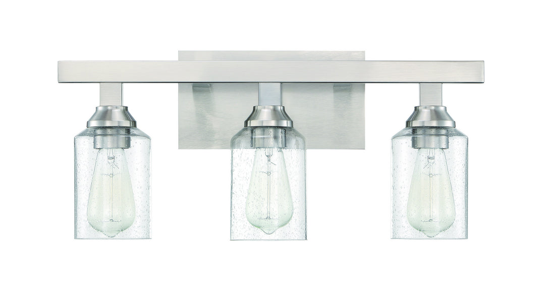 Craftmade Canada - 53103-BNK - Three Light Vanity - Chicago - Brushed Polished Nickel