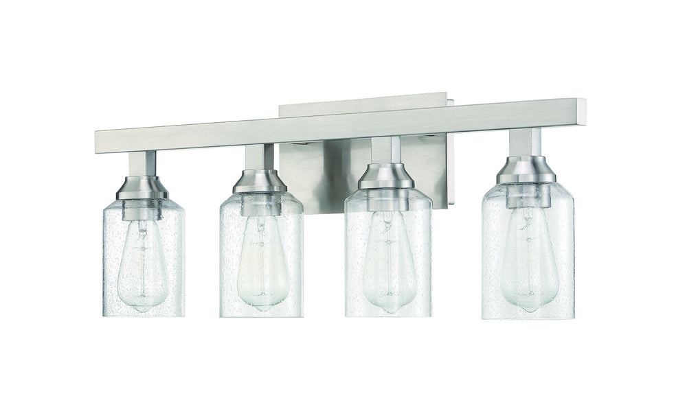 Craftmade Canada - 53104-BNK - Four Light Vanity - Chicago - Brushed Polished Nickel
