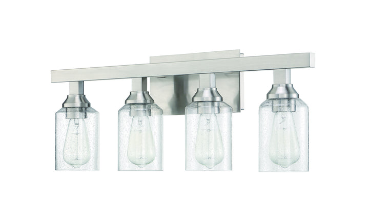 Craftmade Canada - 53104-BNK - Four Light Vanity - Chicago - Brushed Polished Nickel