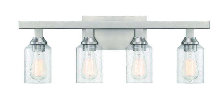 Craftmade Canada - 53104-BNK - Four Light Vanity - Chicago - Brushed Polished Nickel
