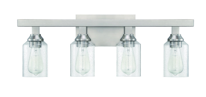 Craftmade Canada - 53104-BNK - Four Light Vanity - Chicago - Brushed Polished Nickel