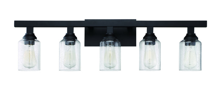 Craftmade Canada - 53105-FB - Five Light Vanity - Chicago - Flat Black