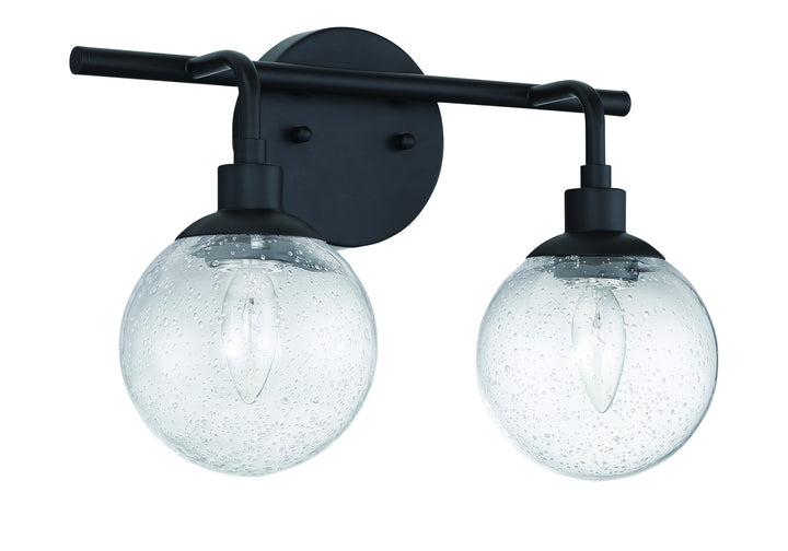 Craftmade Canada - 53302-FB - Two Light Vanity - Que - Flat Black