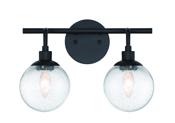 Craftmade Canada - 53302-FB - Two Light Vanity - Que - Flat Black