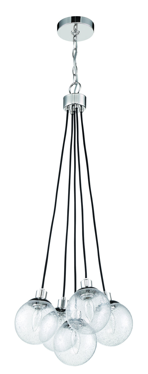 Craftmade Canada - 53395-CH - Five Light Pendant - Que - Chrome
