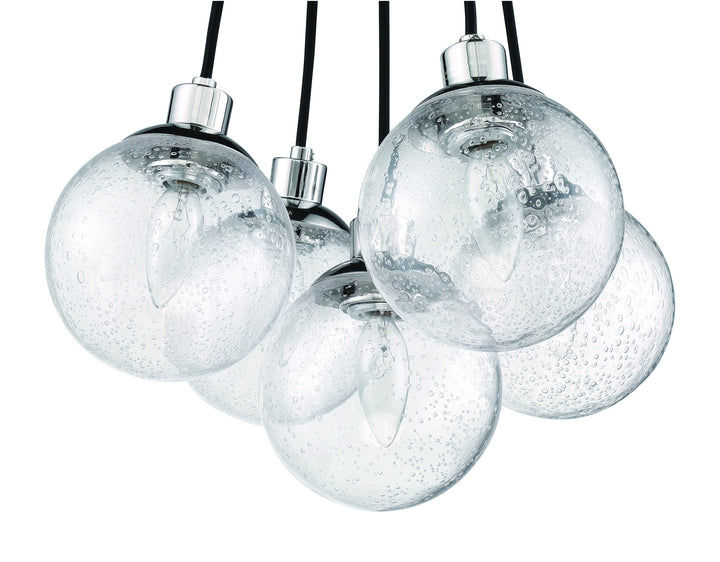 Craftmade Canada - 53395-CH - Five Light Pendant - Que - Chrome