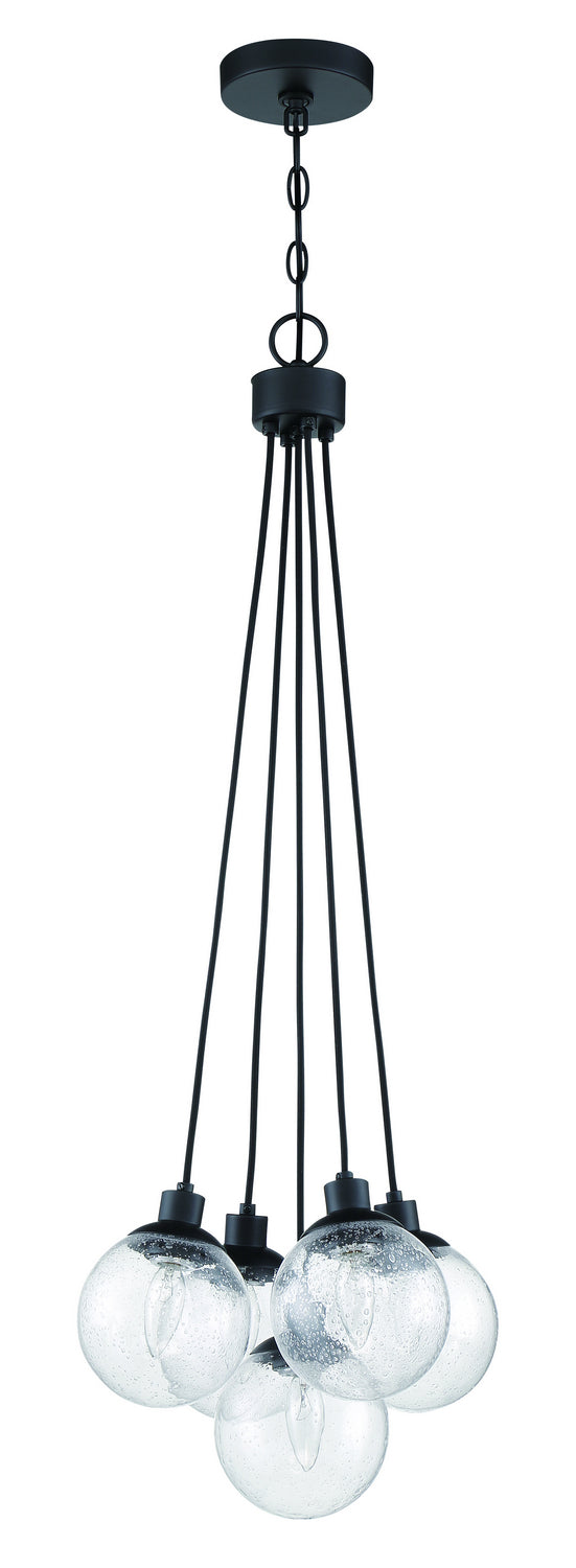 Craftmade Canada - 53395-FB - Five Light Pendant - Que - Flat Black