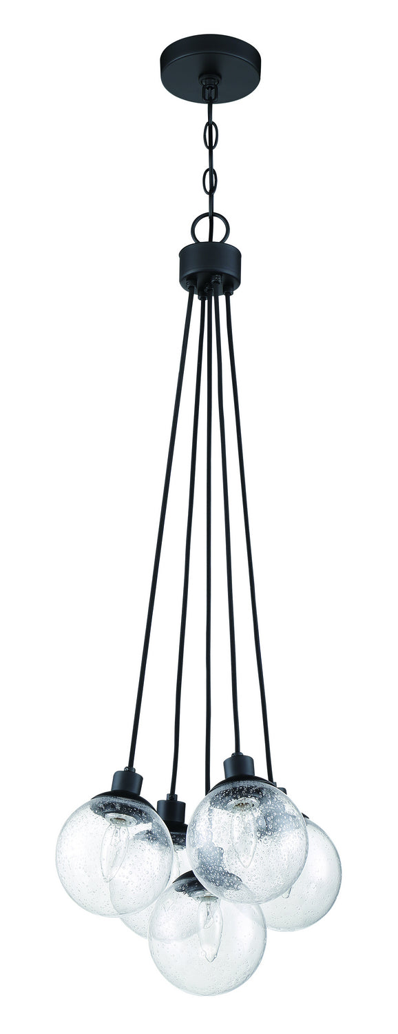 Craftmade Canada - 53395-FB - Five Light Pendant - Que - Flat Black