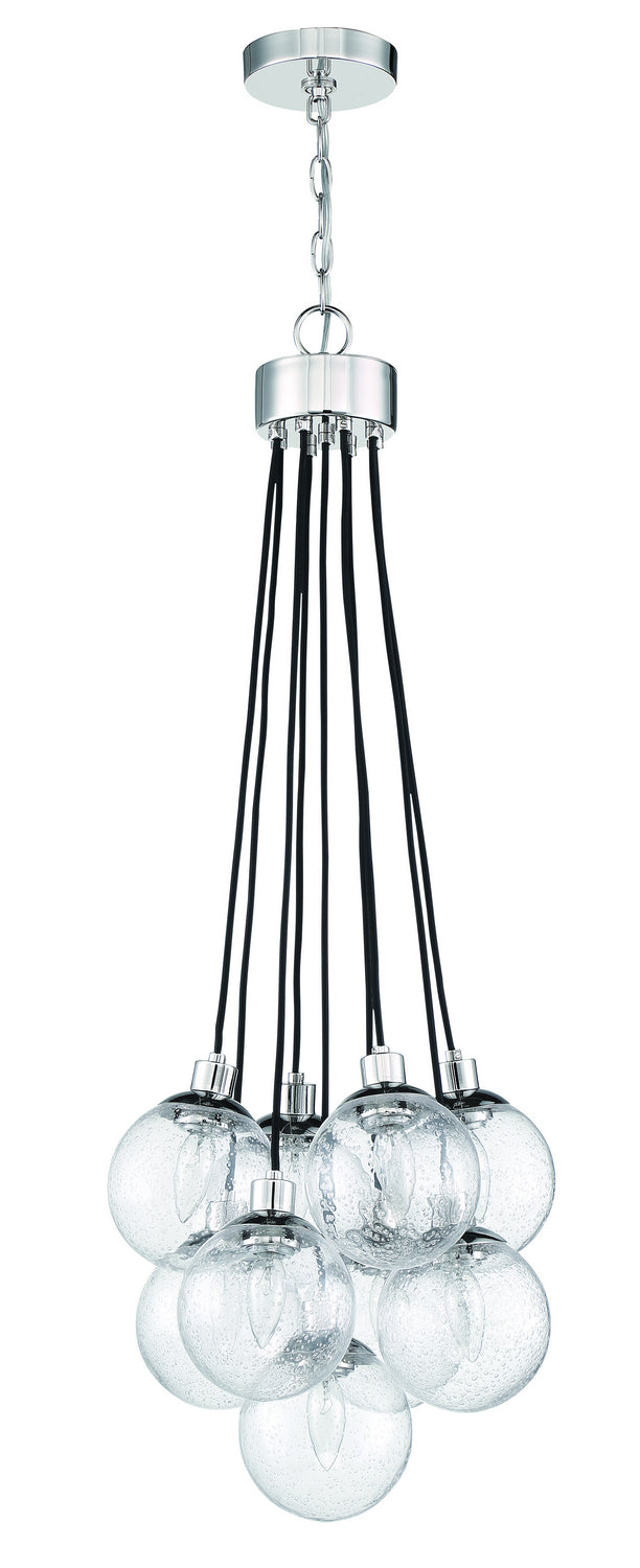 Craftmade Canada - 53399-CH - Nine Light Pendant - Que - Chrome