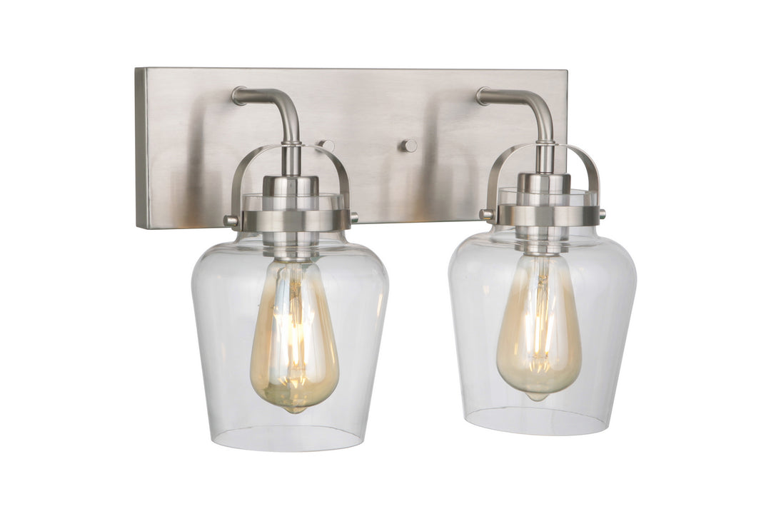 Craftmade Canada - 53502-BNK - Two Light Vanity - Trystan - Brushed Polished Nickel