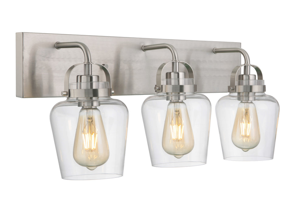 Craftmade Canada - 53503-BNK - Three Light Vanity - Trystan - Brushed Polished Nickel
