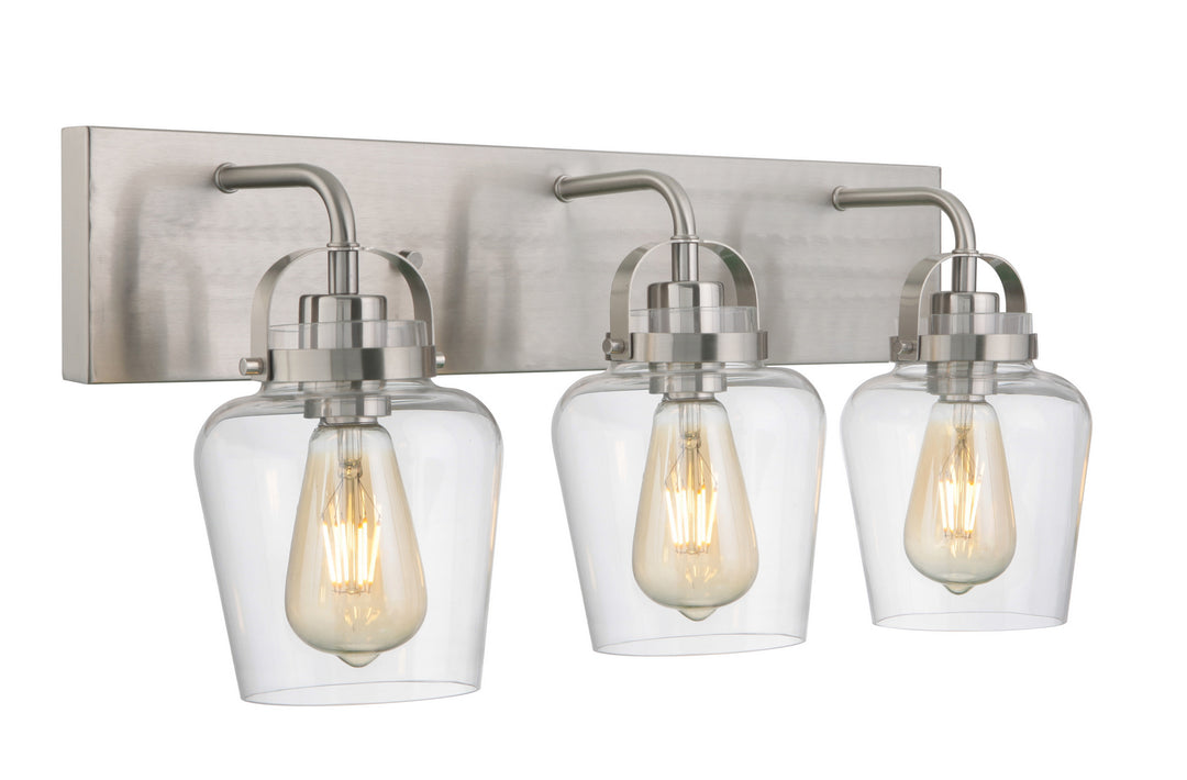 Craftmade Canada - 53503-BNK - Three Light Vanity - Trystan - Brushed Polished Nickel