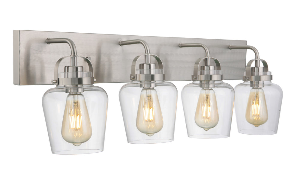 Craftmade Canada - 53504-BNK - Four Light Vanity - Trystan - Brushed Polished Nickel