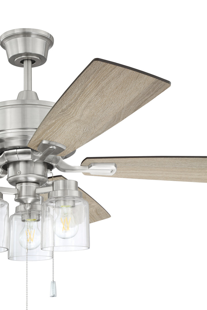 Craftmade Canada - KTE52BNK5 - 52" Ceiling Fan - Kate - Brushed Polished Nickel
