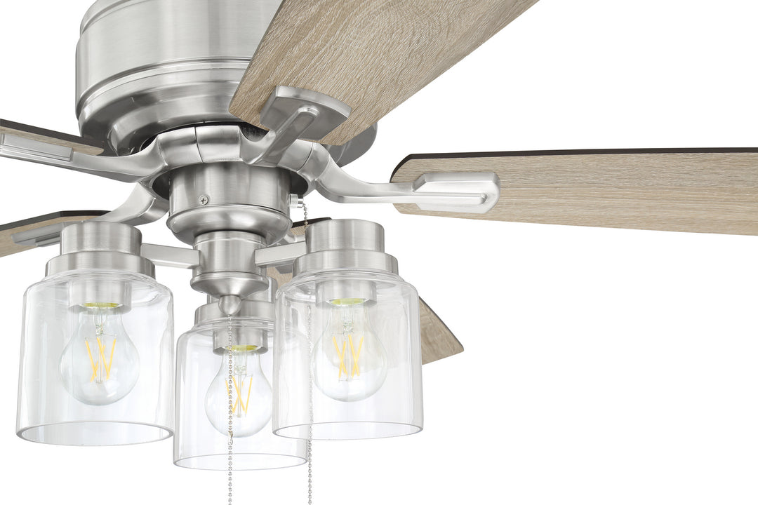 Craftmade Canada - KTE52BNK5 - 52" Ceiling Fan - Kate - Brushed Polished Nickel