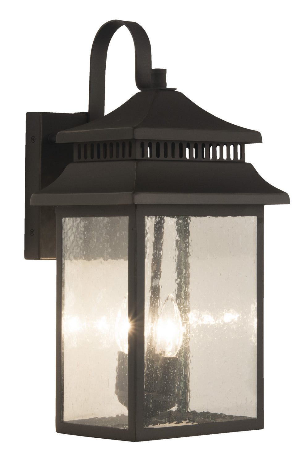 Craftmade Canada - ZA3124-DBG - Three Light Outdoor Wall Mount - Crossbend - Dark Bronze Gilded
