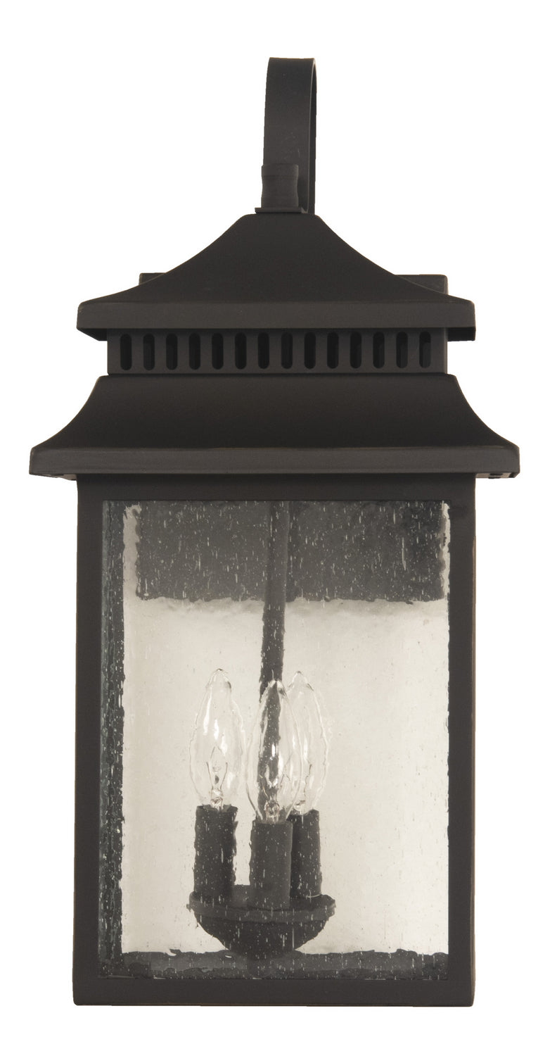 Craftmade Canada - ZA3124-DBG - Three Light Outdoor Wall Mount - Crossbend - Dark Bronze Gilded