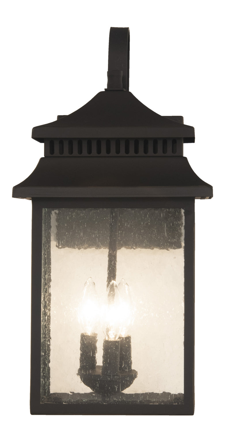 Craftmade Canada - ZA3124-DBG - Three Light Outdoor Wall Mount - Crossbend - Dark Bronze Gilded