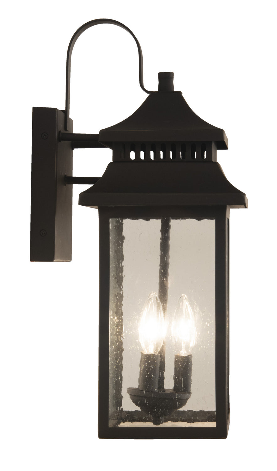 Craftmade Canada - ZA3124-DBG - Three Light Outdoor Wall Mount - Crossbend - Dark Bronze Gilded